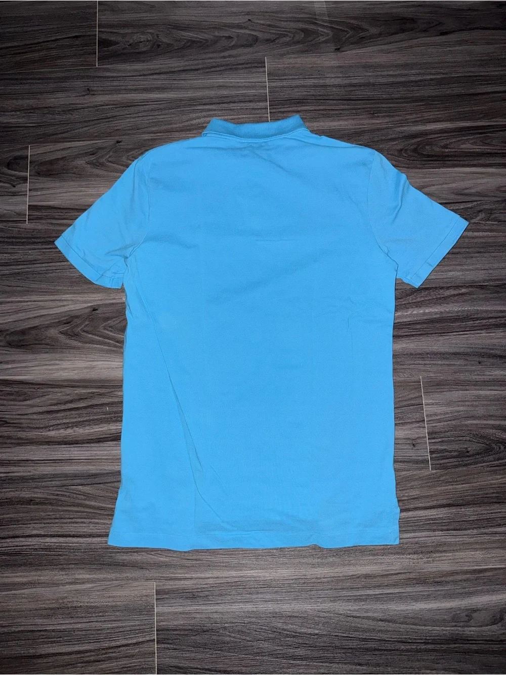 Ralph Lauren Polo Shirt in Bright Turquoise with Yellow logo